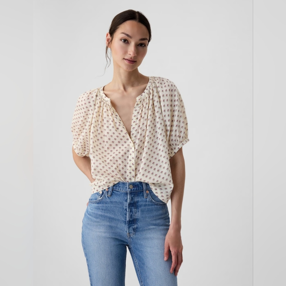 GAP X DOEN FLORAL SHIRT